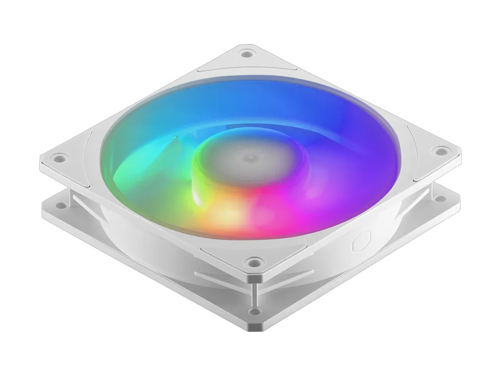 Ventilator za ohišje Cooler Master Mobius 120P ARGB PWM 120mm, 3 Pack + kontroler, bel