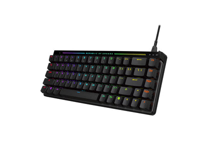 Tipkovnica ASUS ROG Falchion Ace HFX, ROG HFX Magnetic Analog, RGB, USB, črna, US
