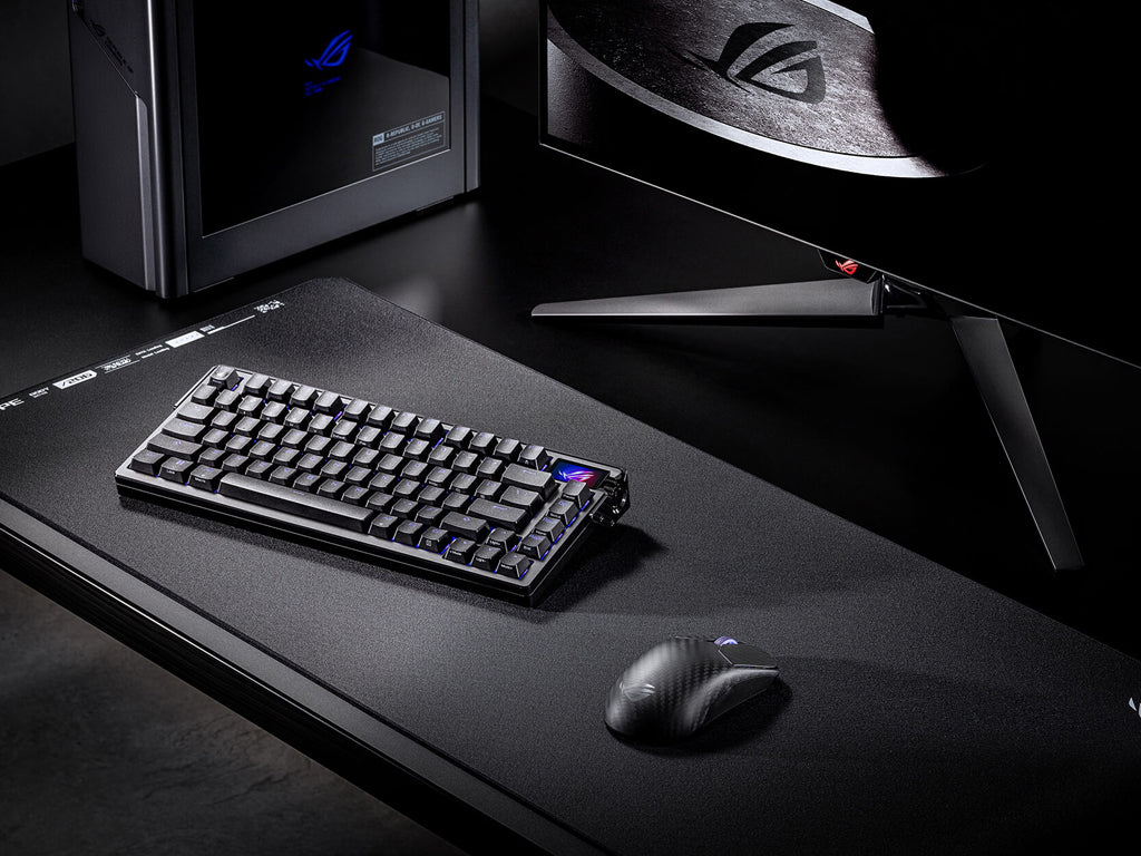 Miška ASUS ROG Harpe Ace Extreme, Wireless, BT, karbon