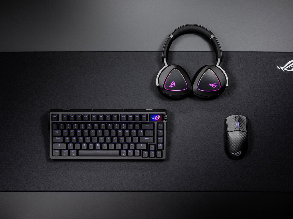 Miška ASUS ROG Harpe Ace Extreme, Wireless, BT, karbon