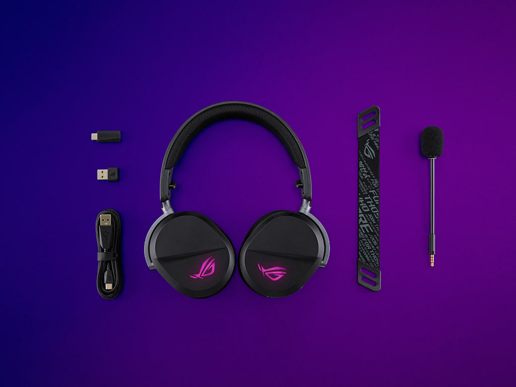 Slušalke ASUS ROG Pelta Wireless, Bluetooth, črne