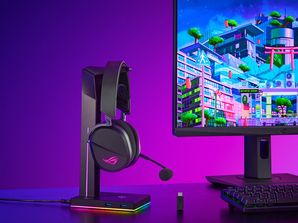 Slušalke ASUS ROG Pelta Wireless, Bluetooth, črne