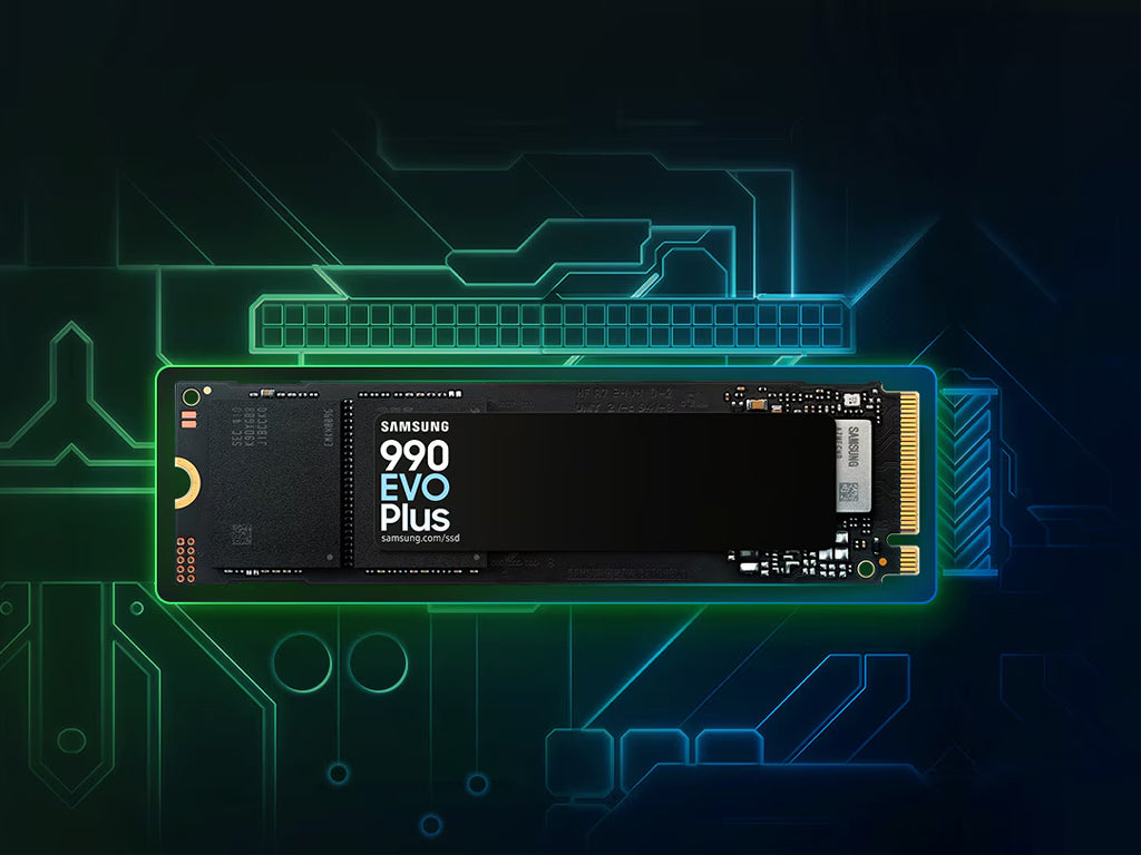 SSD 1TB M.2 80mm PCI-e 5.0 x2 NVMe, V-NAND, Samsung 990 EVO Plus (MZ-V9S1T0BW)