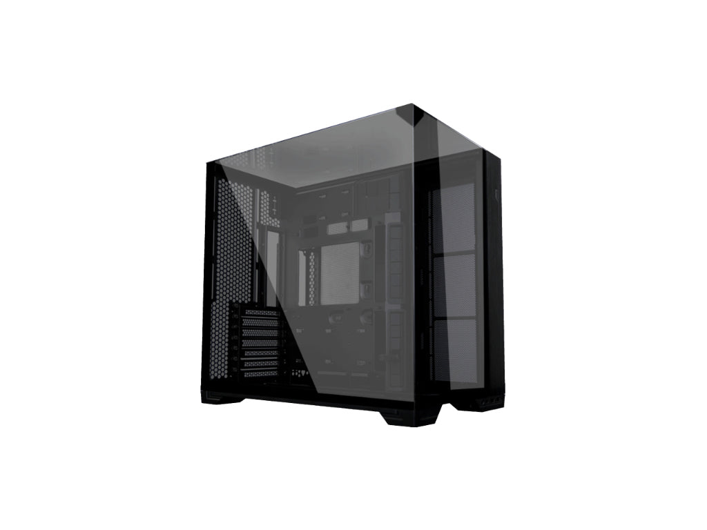 Računalniško ohišje Lian Li O11 Vision Compact, ATX, Midi-Tower, kaljeno steklo, črno