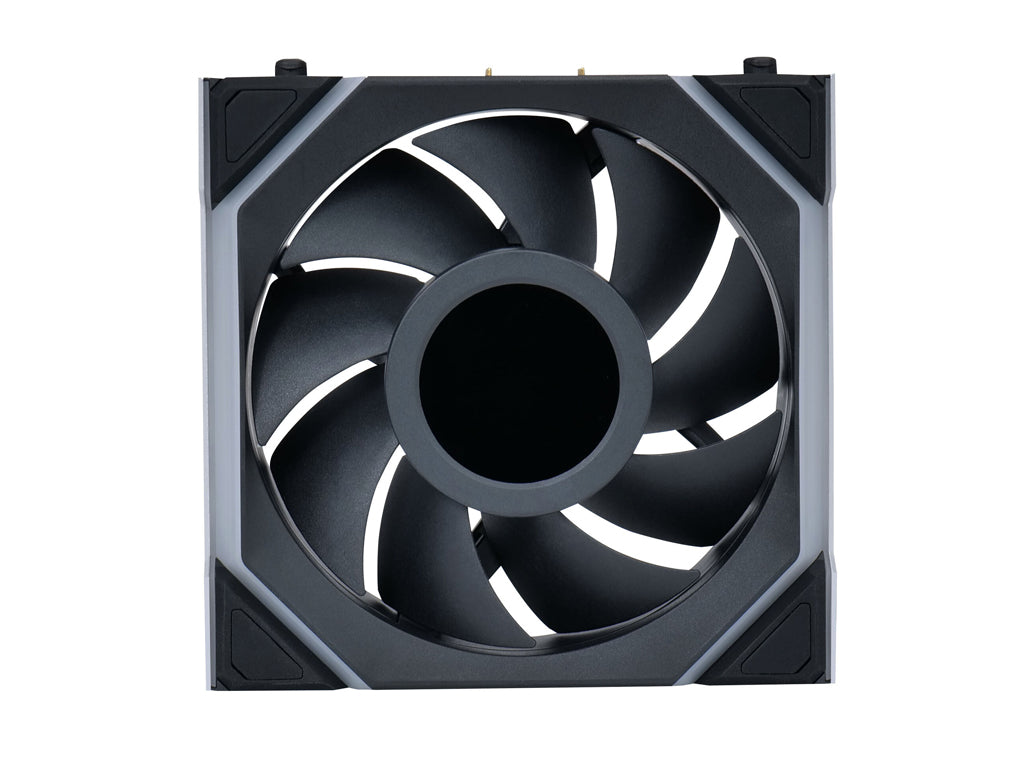 Ventilator za ohišje Lian Li UNI FAN SL Wireless LCD 120 ARGB PWM 120mm, 3 Pack + Kontroler, črn