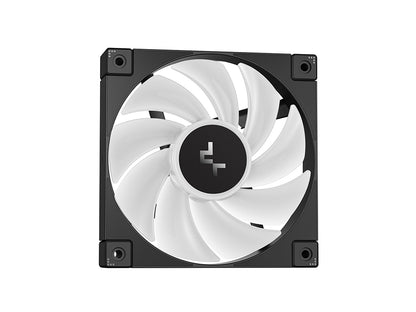 Komplet za tekočinsko hlajenje AIO Liquid Cooler DeepCool LT240 ARGB, 240mm, RGB, črn