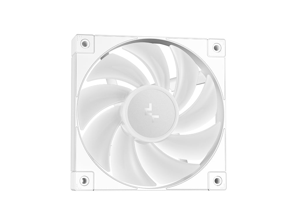 Komplet za tekočinsko hlajenje AIO Liquid Cooler DeepCool MYSTIQUE 240 WH ARGB, 240mm, RGB, LCD, bel