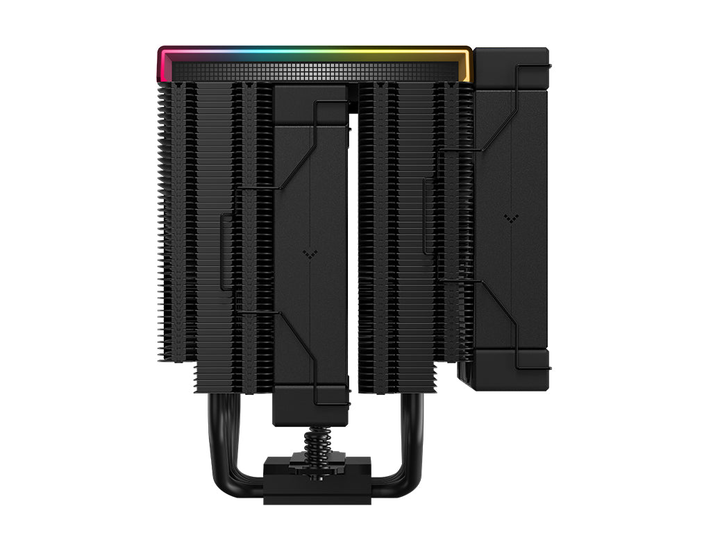 Hladilnik za procesor DeepCool AK620 Digital PRO, 2x 120mm, LCD, črn