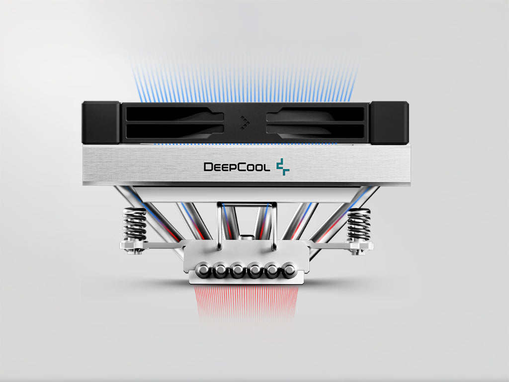 Hladilnik za procesor DeepCool AN600, 120mm, črn