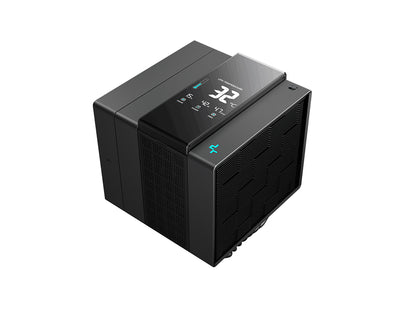 Hladilnik za procesor DeepCool ASSASSIN IV VC VISION, 140mm, Vapor Chamber, LCD, črn