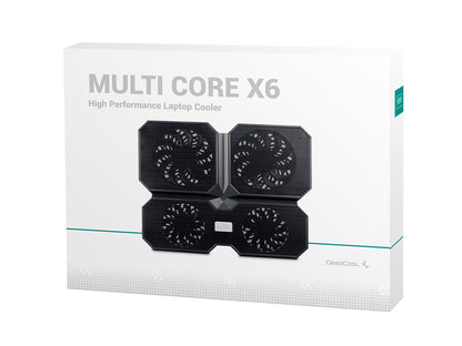 Hladilno stojalo za prenosnik do 17.3'' DeepCool Multi Core X6, 4x tih ventilator