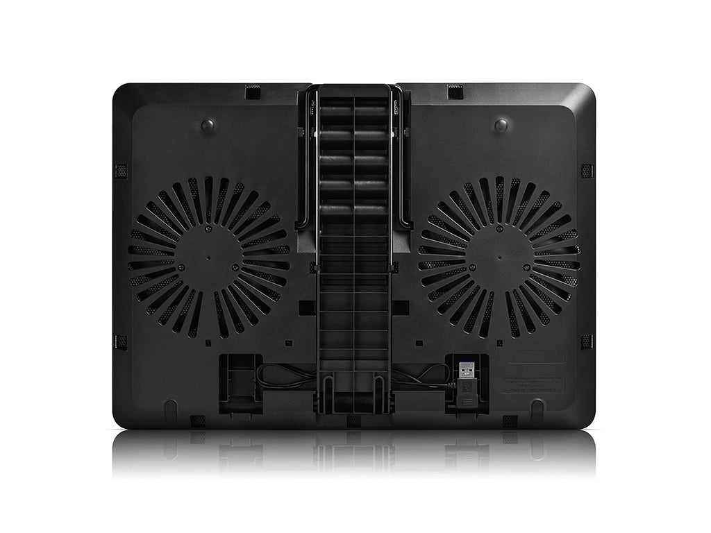 Hladilno stojalo za prenosnik do 17.3" DeepCool U PAL, 2x tih ventilator