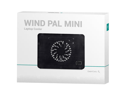 Hladilno stojalo za prenosnik do 15.6" DeepCool WIND PAL MINI, 1x tih ventilator
