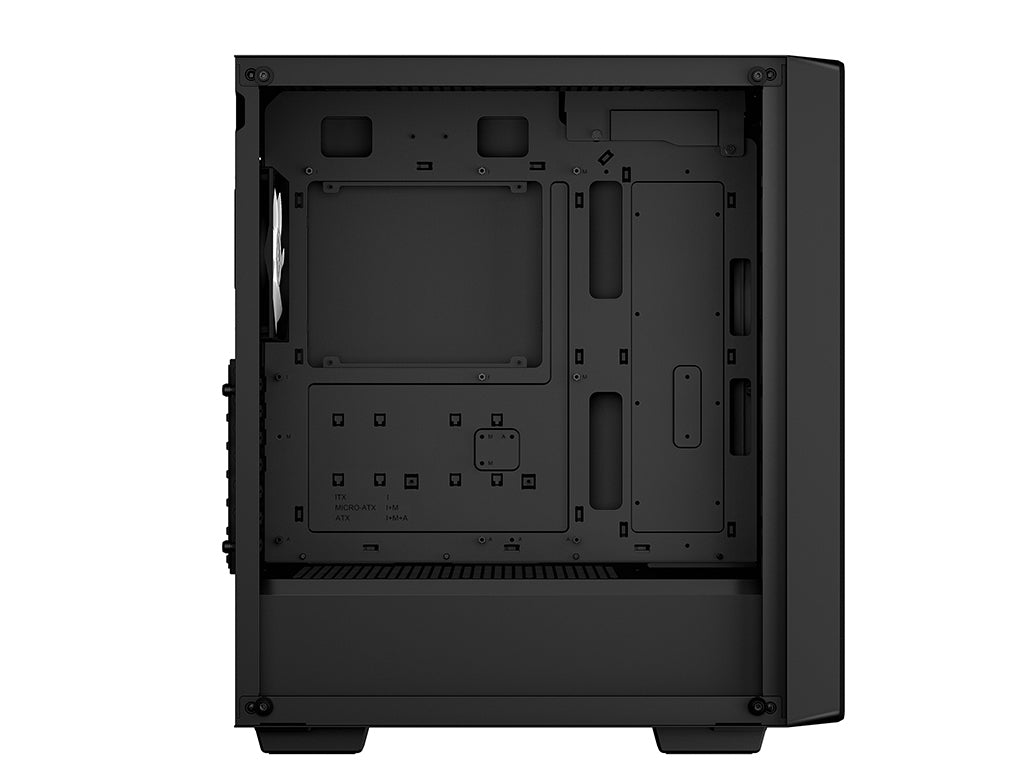 Računalniško ohišje DeepCool CC560 MESH V2, ATX, Midi-Tower, ARGB, Kaljeno steklo, črno