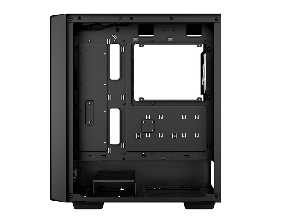 Računalniško ohišje DeepCool CC560 MESH V2, ATX, Midi-Tower, ARGB, Kaljeno steklo, črno