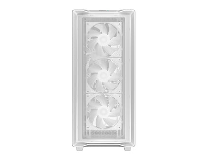 Računalniško ohišje DeepCool CC560 MESH V2, ATX, Midi-Tower, ARGB, Kaljeno steklo, belo