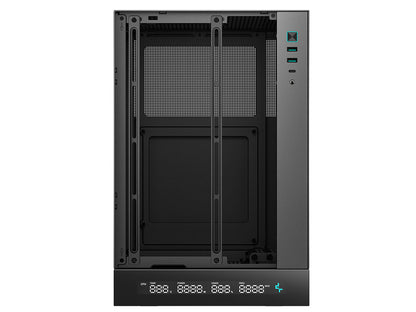Računalniško ohišje DeepCool CH170 DIGITAL, Mini-ITX, LCD, črno