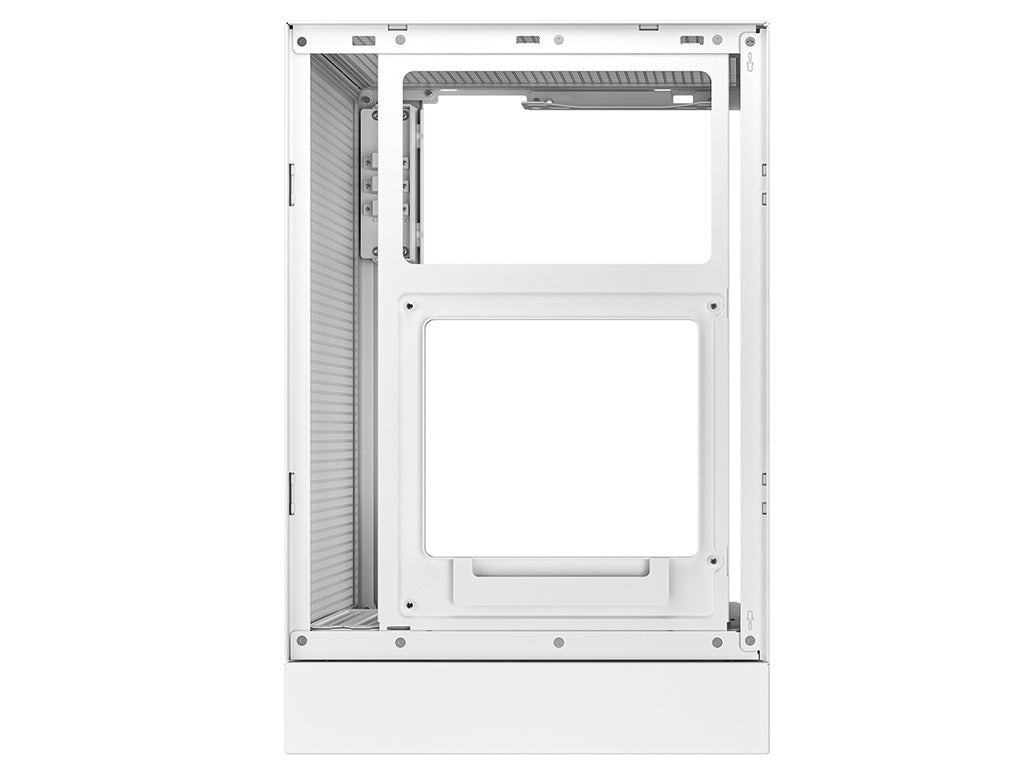 Računalniško ohišje DeepCool CH170 DIGITAL WH, Mini-ITX, LCD, Belo