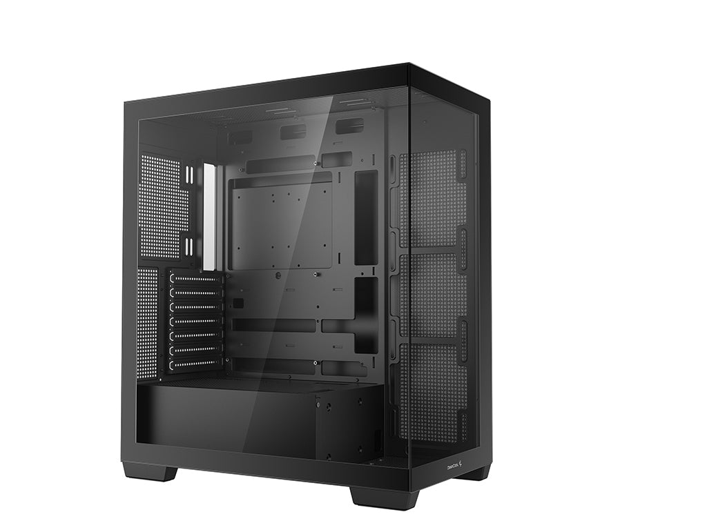 Računalniško ohišje DeepCool CG580, ATX, Midi-Tower, kaljeno steklo, črno