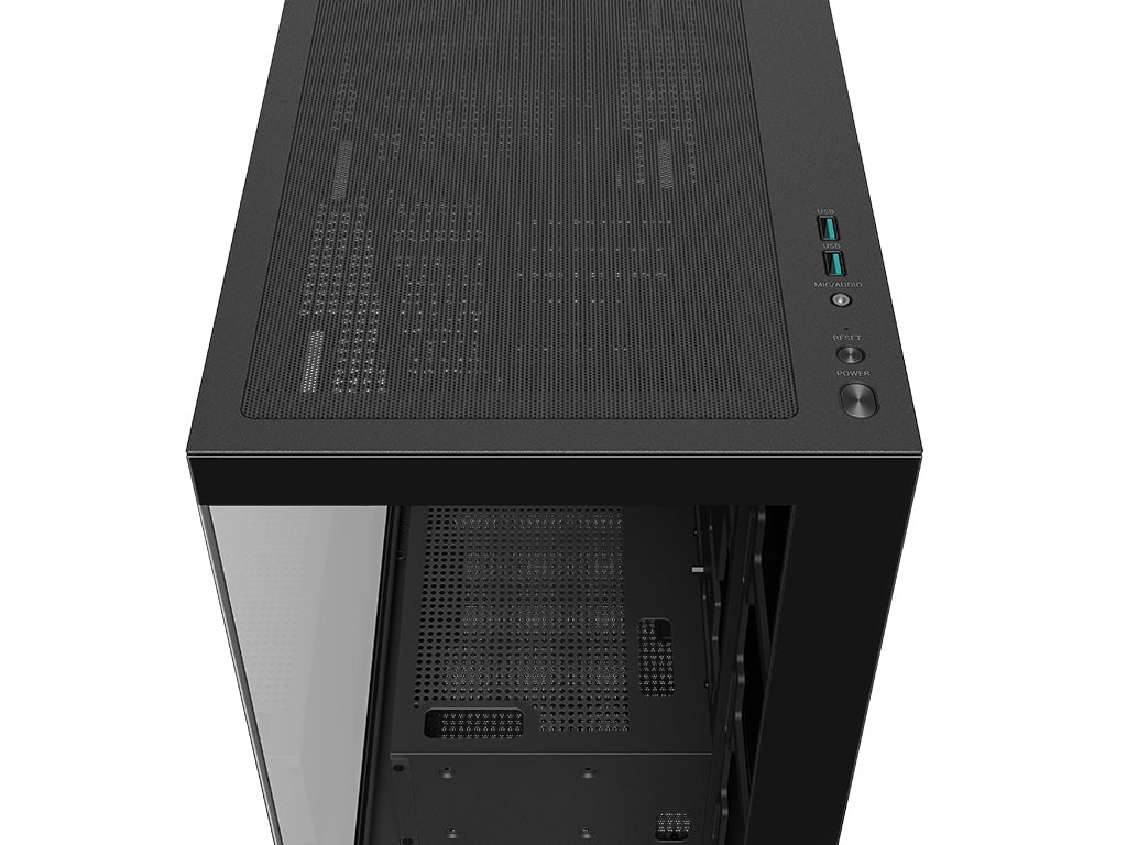 Računalniško ohišje DeepCool CG580, ATX, Midi-Tower, kaljeno steklo, črno