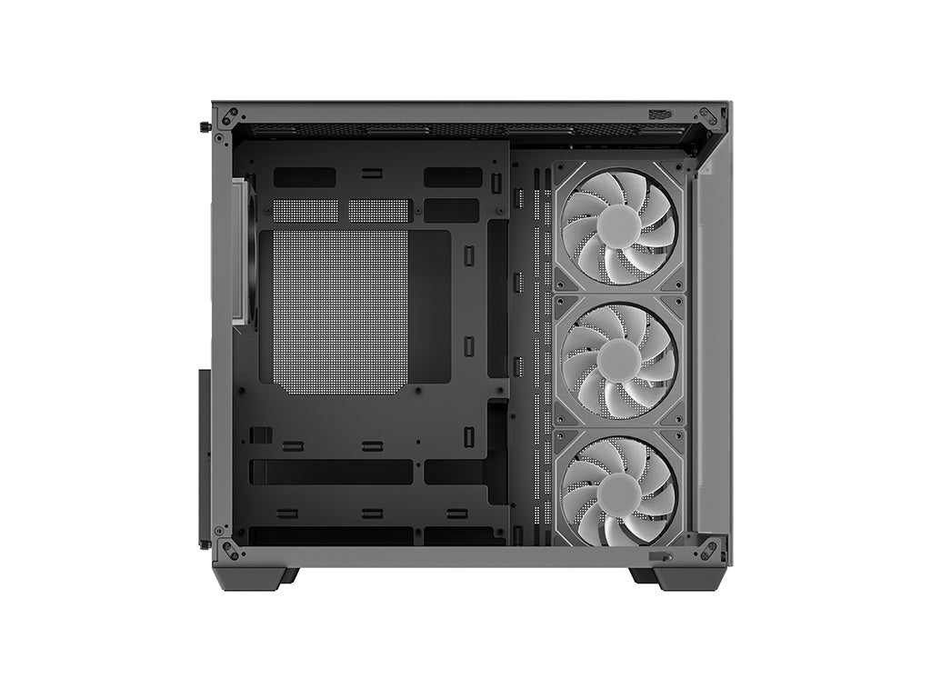 Računalniško ohišje DeepCool CG530 4F, ATX, Midi-Tower, ARGB, Kaljeno steklo, črno