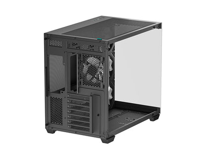Računalniško ohišje DeepCool CG530 4F, ATX, Midi-Tower, ARGB, Kaljeno steklo, črno