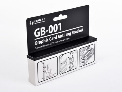 Nosilec Lian Li GB-001X Anti-Sag Bracket za grafično kartico, črn