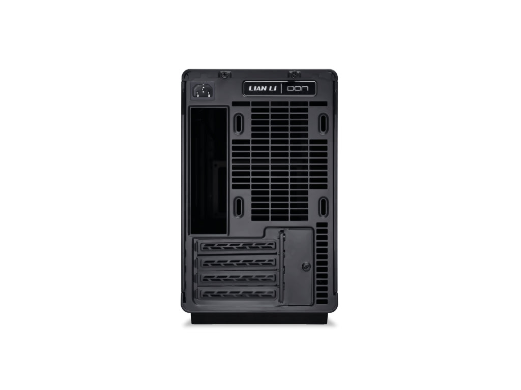 Računalniško ohišje Lian Li DAN Cases A3 Wood, Mesh, Micro-ATX, črno