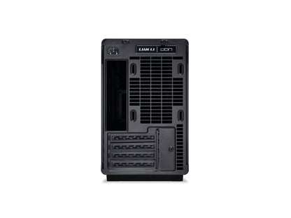 Računalniško ohišje Lian Li DAN Cases A3 Wood, Mesh, Micro-ATX, črno