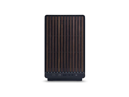 Računalniško ohišje Lian Li DAN Cases A3 Wood, Mesh, Micro-ATX, črno