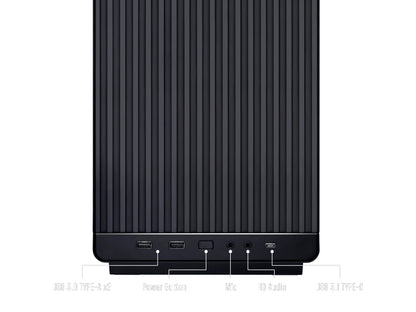 Računalniško ohišje Lian Li DAN Cases A3, Mesh, Micro-ATX, črno