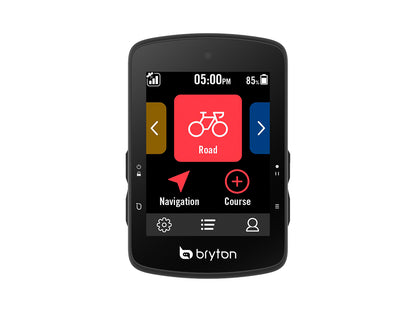 Kolesarski računalnik Bryton Rider S510 E, USB-C