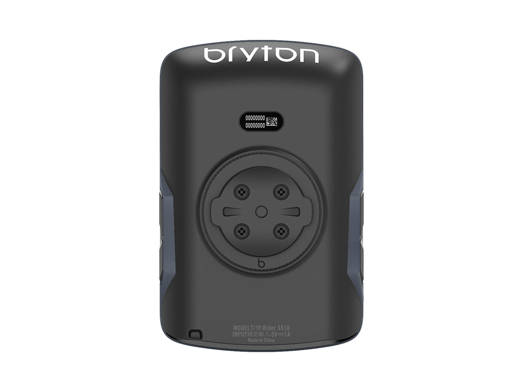 Kolesarski računalnik Bryton Rider S510 E, USB-C
