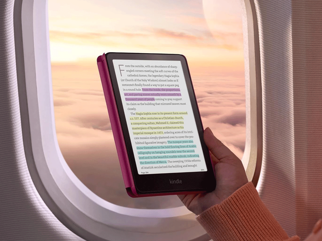 E-bralnik Kindle Colorsoft 2024, 7'' 16GB WiFi, 300dpi, USB-C, črn