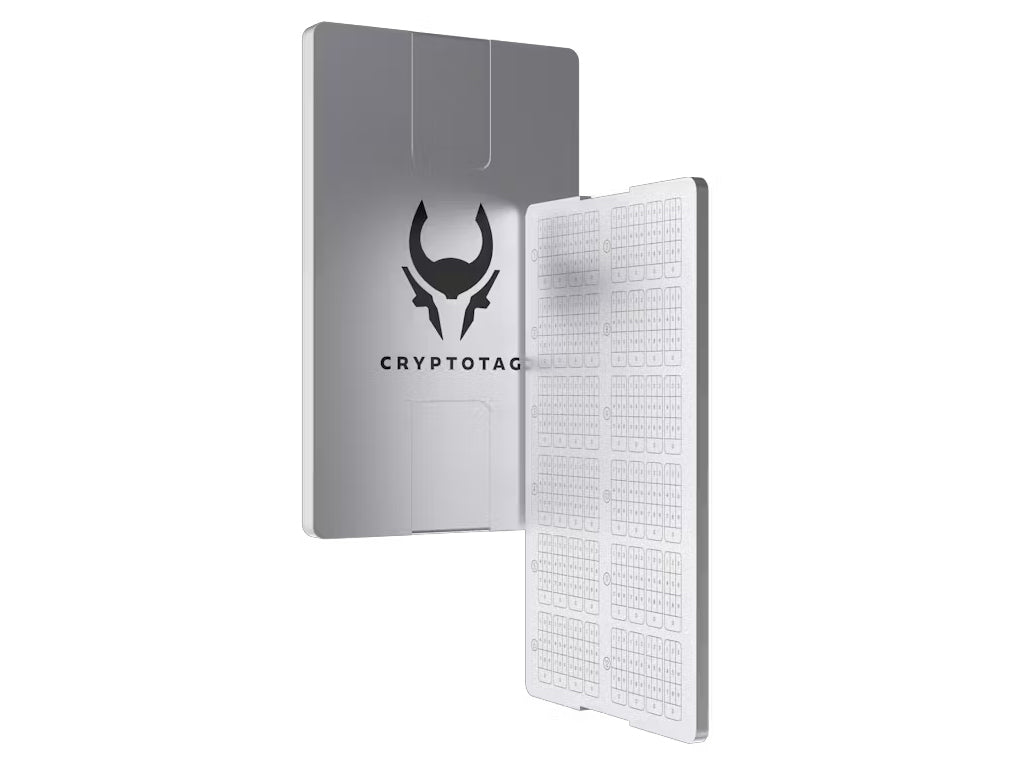 Cryptotag Zeus, komplet za varnostno kopijo, 24 besed
