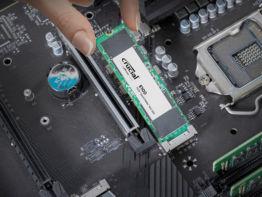 SSD 480GB M.2 80mm PCI-e 4.0 x4 NVMe, CRUCIAL E100 (CT480E100SSD8)