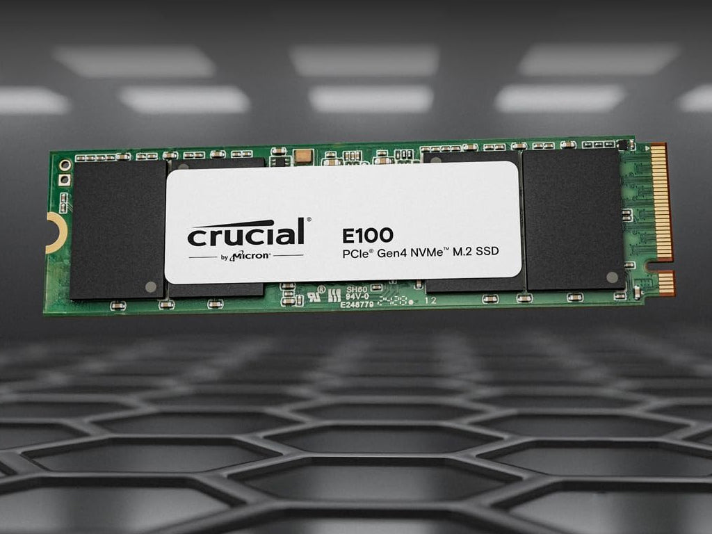 SSD 480GB M.2 80mm PCI-e 4.0 x4 NVMe, CRUCIAL E100 (CT480E100SSD8)