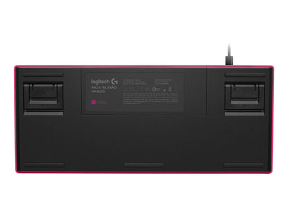 Tipkovnica Logitech G PRO X TKL RAPID, magenta, USB, SLO g.