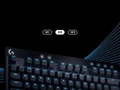 Tipkovnica Logitech G PRO X TKL RAPID, črna, USB, SLO g.