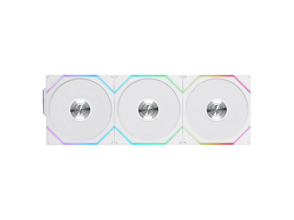 Ventilator za ohišje Lian Li UNI FAN TL Wireless 120 ARGB PWM 120mm, 3 Pack + Kontroler, bel