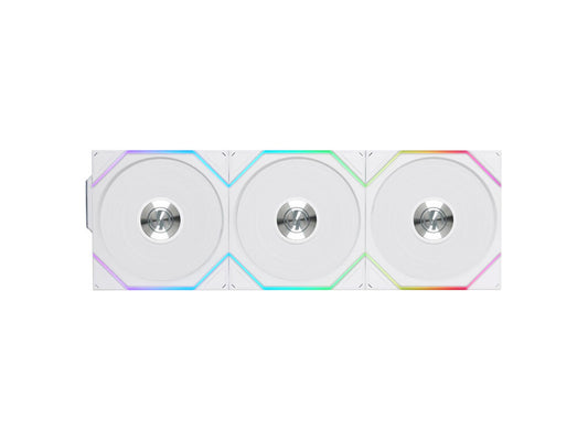 Ventilator za ohišje Lian Li UNI FAN TL Wireless 120 ARGB PWM 120mm, 3 Pack + Kontroler, bel