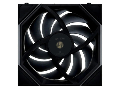 Ventilator za ohišje Lian Li UNI FAN TL Wireless 120 Reverse Blade ARGB PWM 120mm, črn