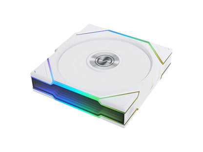 Ventilator za ohišje Lian Li UNI FAN TL Wireless 120 Reverse Blade ARGB PWM 120mm, bel