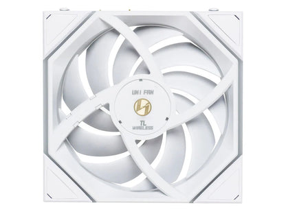 Ventilator za ohišje Lian Li UNI FAN TL Wireless 120 Reverse Blade ARGB PWM 120mm, bel