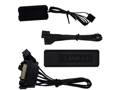 Ventilator za ohišje Lian Li UNI FAN TL Wireless 120 Reverse Blade ARGB PWM 120mm, 3 Pack + Kontroler, črn