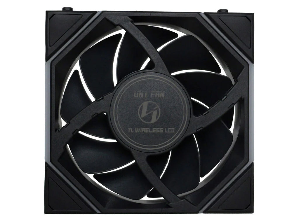 Ventilator za ohišje Lian Li UNI FAN TL Wireless LCD 120 ARGB PWM 120mm, črn