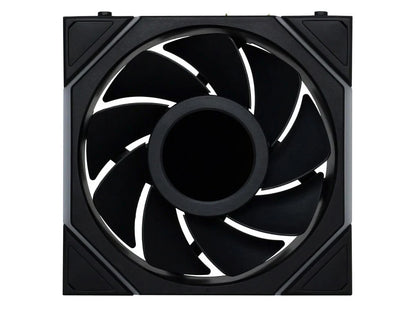 Ventilator za ohišje Lian Li UNI FAN TL Wireless LCD 120 Reverse Blade ARGB PWM 120mm, 3 Pack + Kontroler, črn