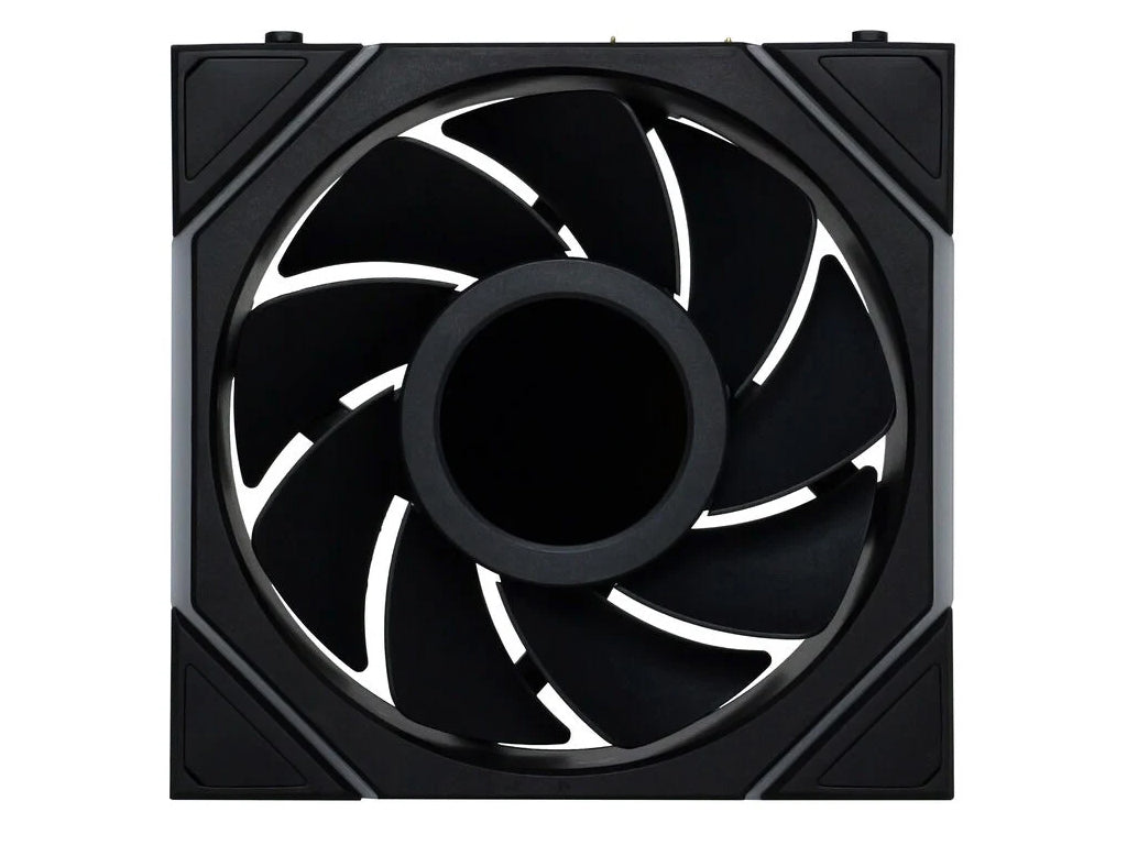 Ventilator za ohišje Lian Li UNI FAN TL Wireless LCD 120 Reverse Blade ARGB PWM 120mm, črn