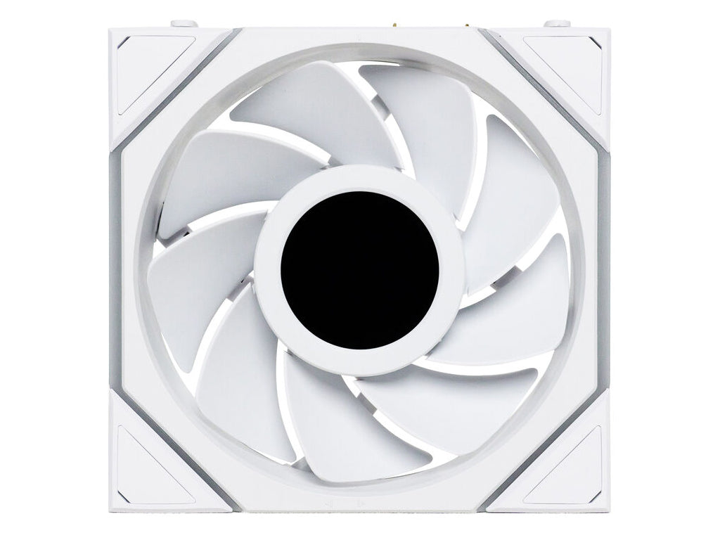 Ventilator za ohišje Lian Li UNI FAN TL Wireless LCD 120 Reverse Blade ARGB PWM 120mm, bel