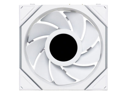 Ventilator za ohišje Lian Li UNI FAN TL Wireless LCD 120 Reverse Blade ARGB PWM 120mm, bel